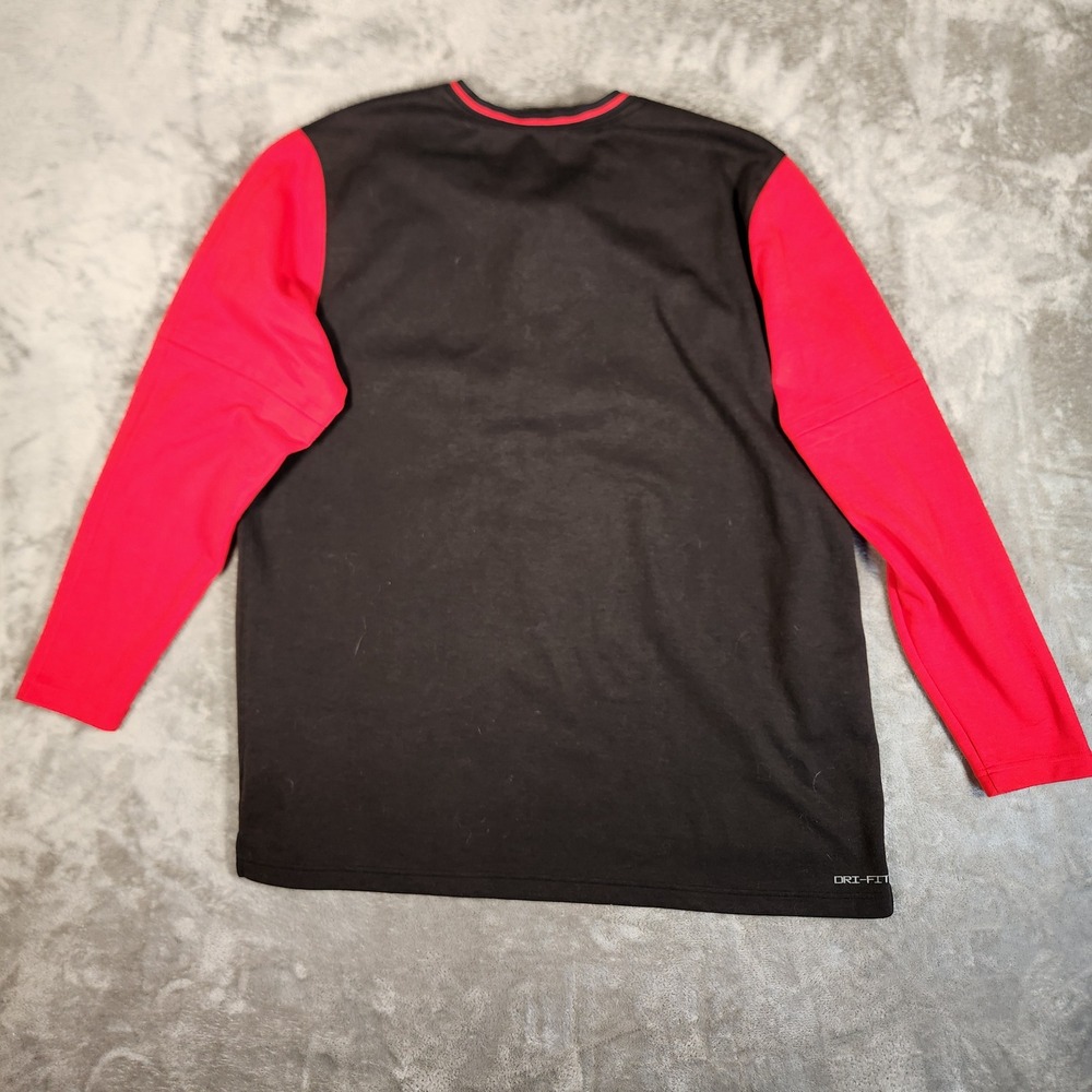 Texas Tech Nike Quarter-Zip Mens XXL Black Red NCAA Football FJ9549-013 EUC - Picture 7 of 10